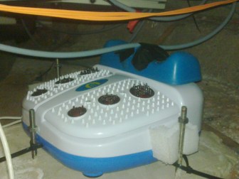 The fiber shaker upgrade at the Nordic Optical Telescope. Much more potent than the first version.